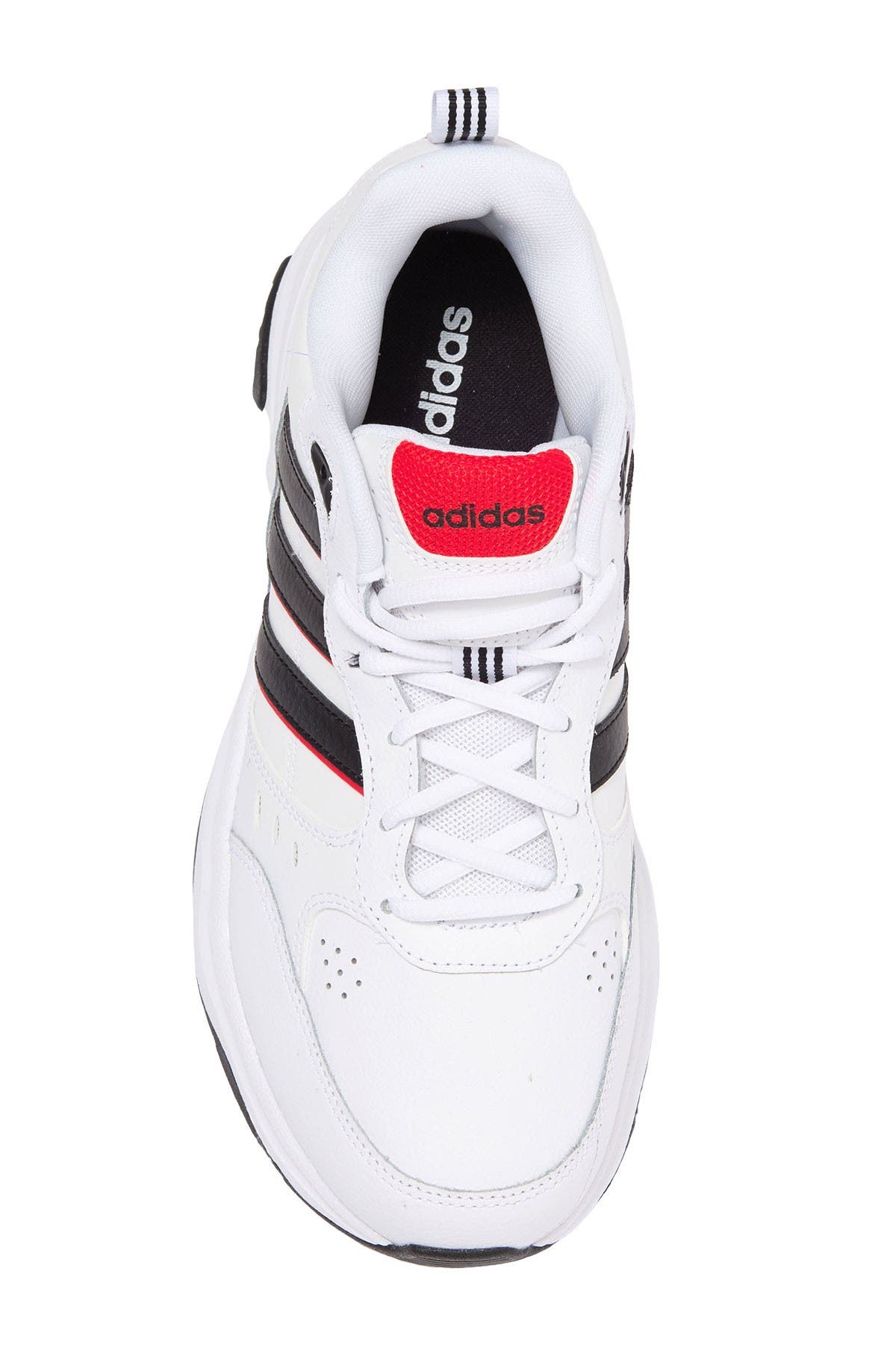 adidas Strutter Leather Sneaker - Wide Width, Alternate, color, 