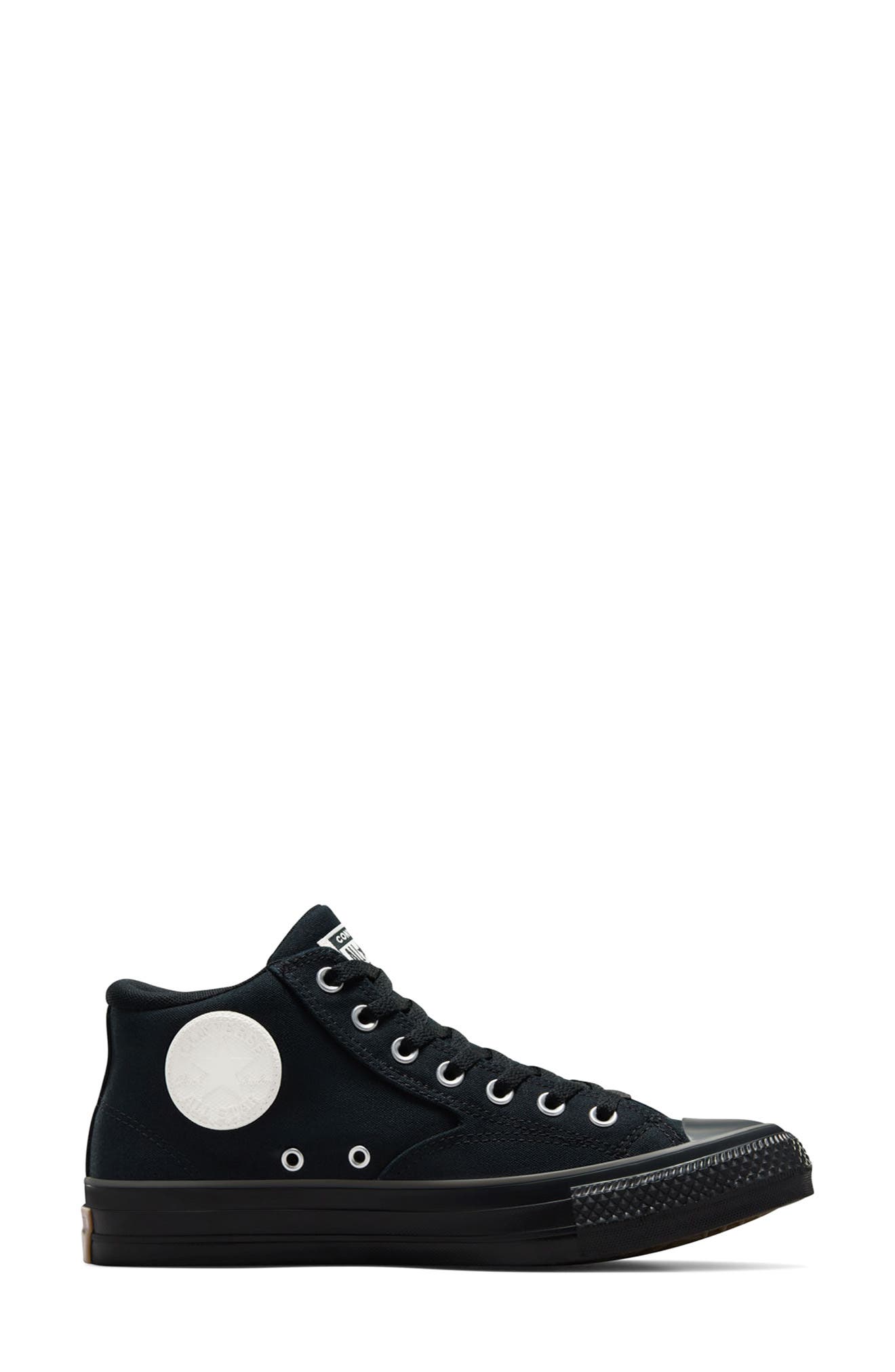 Converse Kids' Chuck Taylor<sup>®</sup> All Star<sup>®</sup> Malden Street Mid Top Sneaker, Alternate, color, Black/ Black
