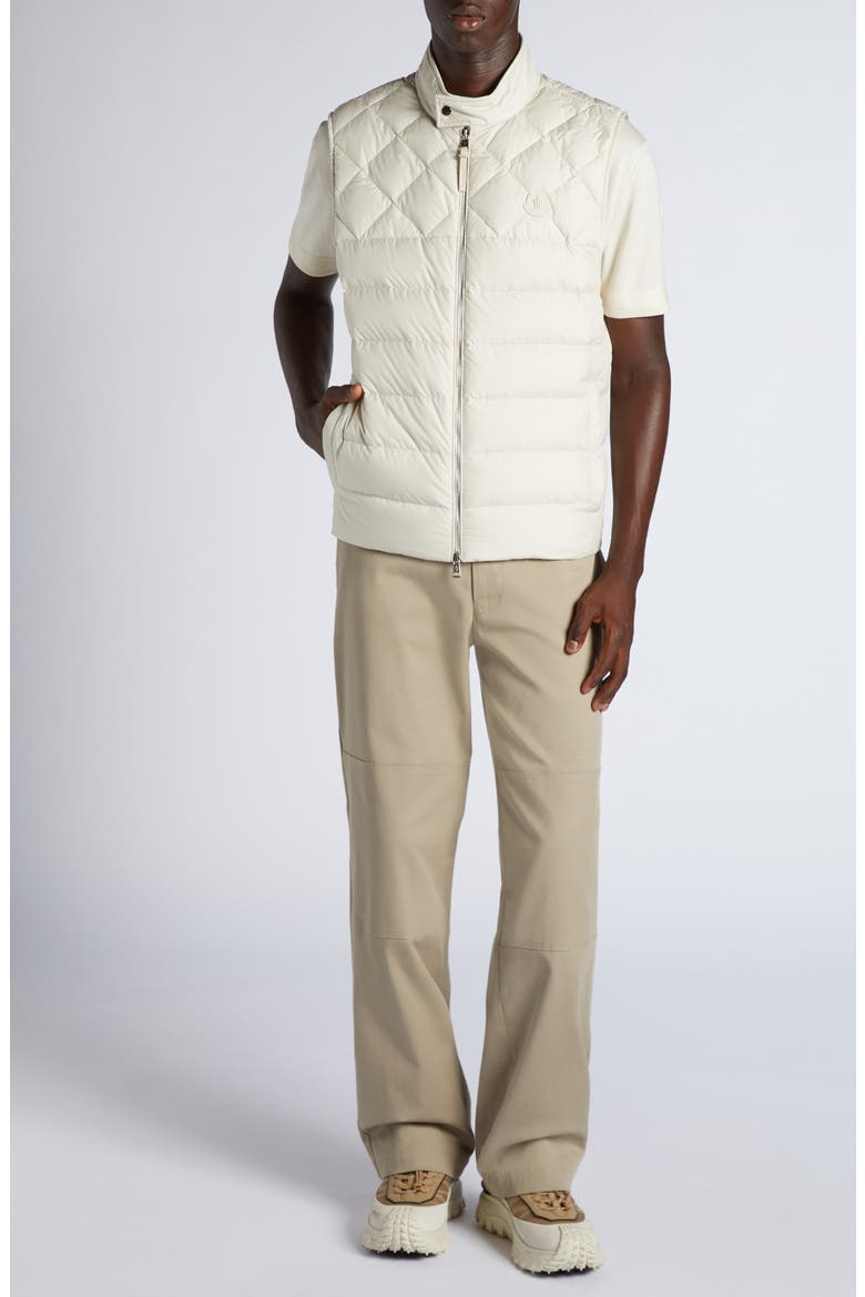 Down Vest, Alternate, color, LIGHT BEIGE