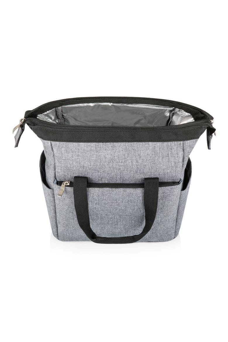 On The Go Lunch Cooler, Alternate, color, HEATHERED GRAY