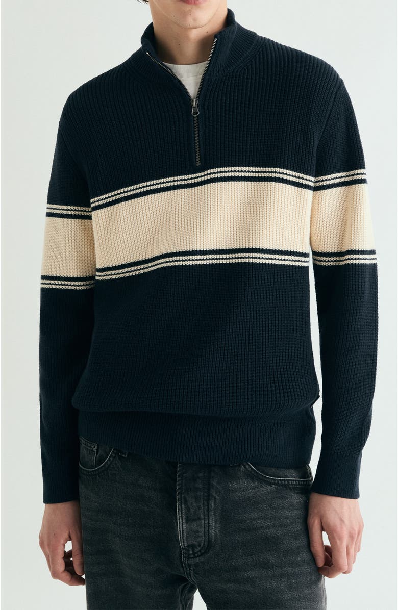 Scalpers Turtleneck Knit Sweater, Main, color, Navy