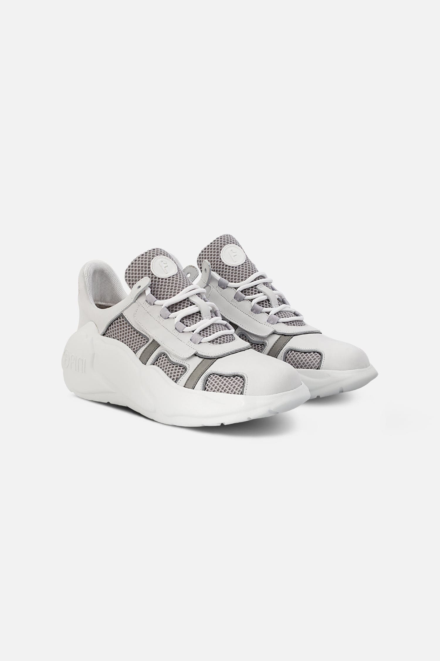 Fini Desiderata V2 White Mocha Sneaker  - Unisex, Alternate, color, White