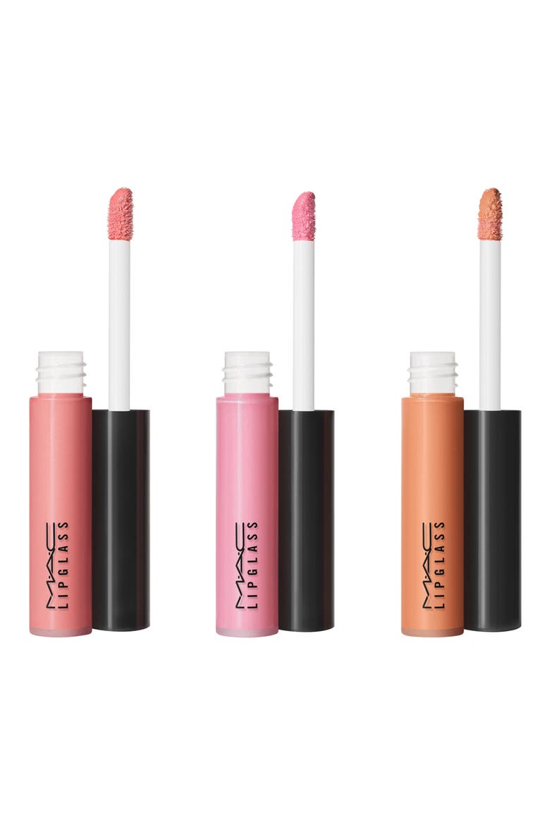 Boldly Bare Mini Lipglass Lip Gloss Set $45 Value, Main, color, NEUTRAL