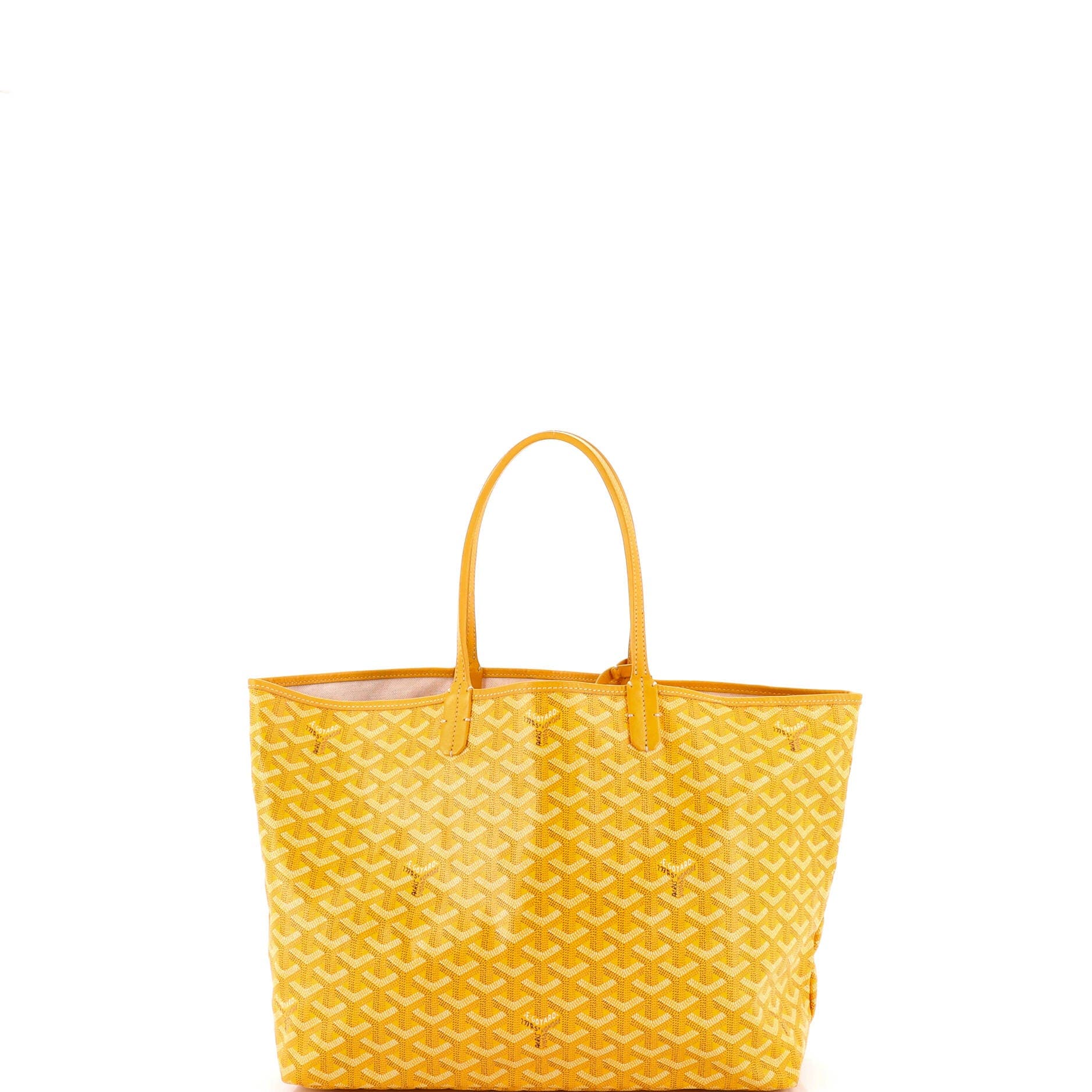 Pre-Owned Goyard Saint Louis Tote Coated Canvas PM, Alternate, color, Yellow
