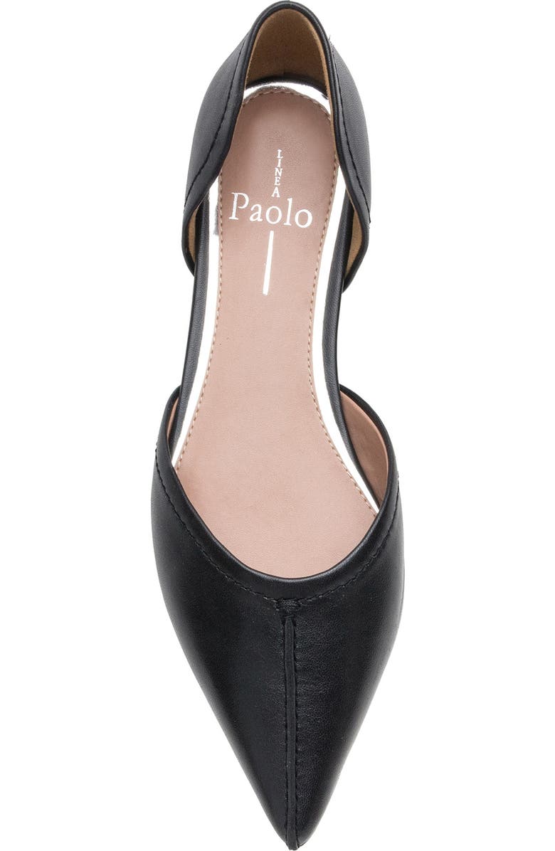 Linea Paolo Doria Pointed Toe Flat, Alternate, color,