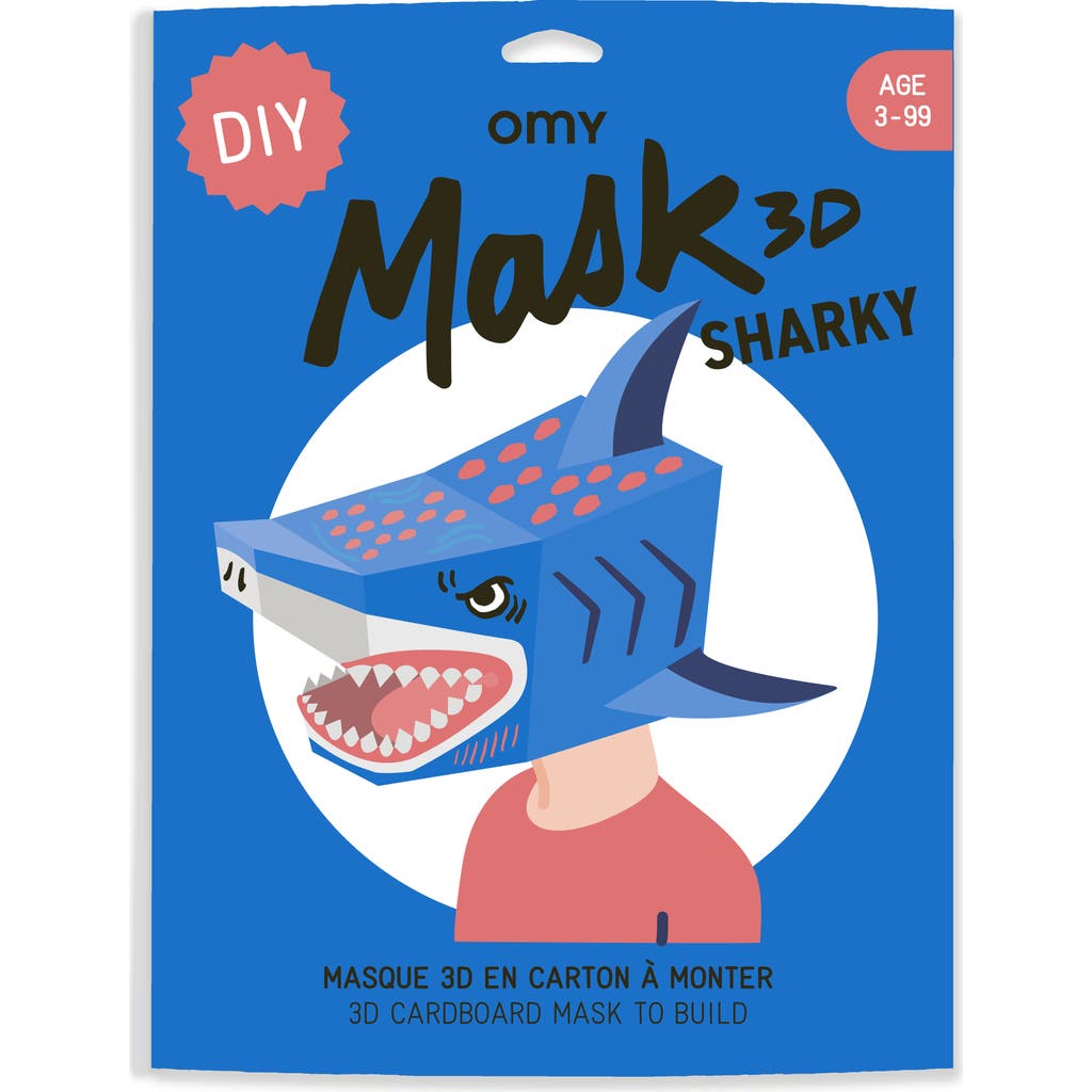 OMY 3D mask Shark in Blue  product