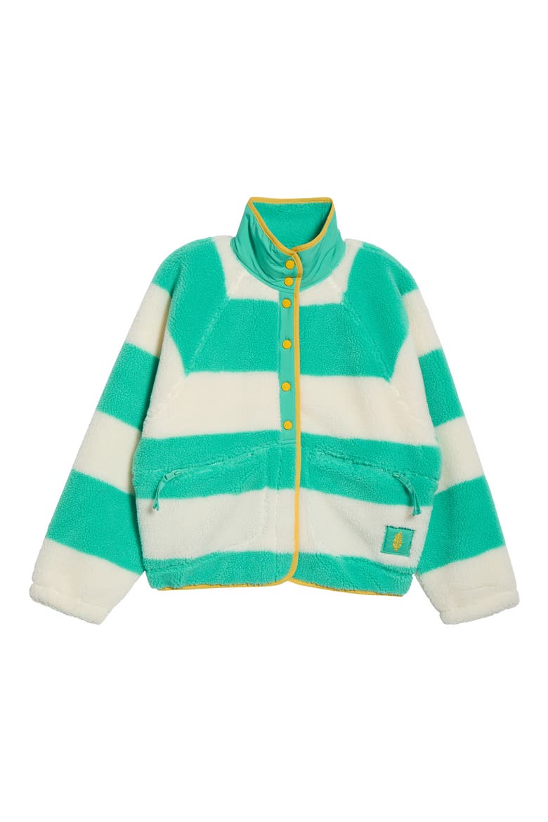 FP Movement Rocky Ridge Fleece Jacket, Alternate, color, RUGBY STRIPE LUCKY S