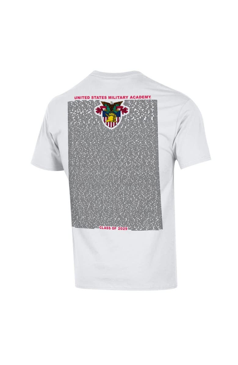 Champion Men's Champion White Army Black Knights Class of 2029 R-Day T-Shirt, Alternate, color, White