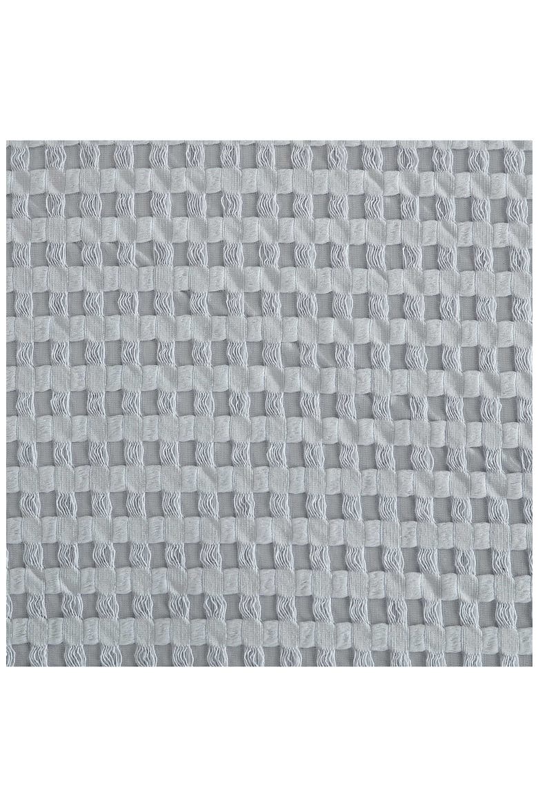 Solid Waffle Knit Full/Queen Comforter & Sham Set, Alternate, color, LIGHT-PASTEL BLUE