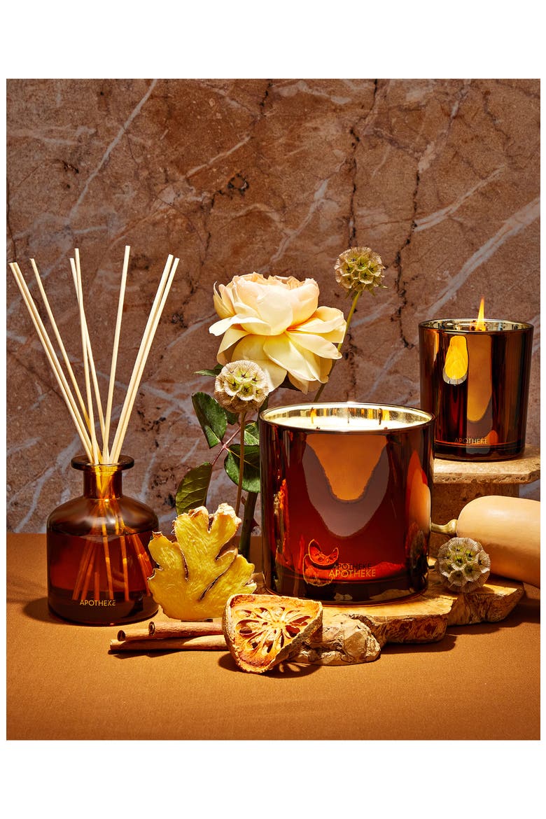 Pumpkin Ginger Classic Scented Candle, Alternate, color, BROWN