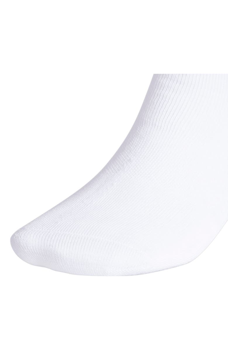 adidas Originals Trefoil 6-Pack Crew Socks, Alternate, color, White