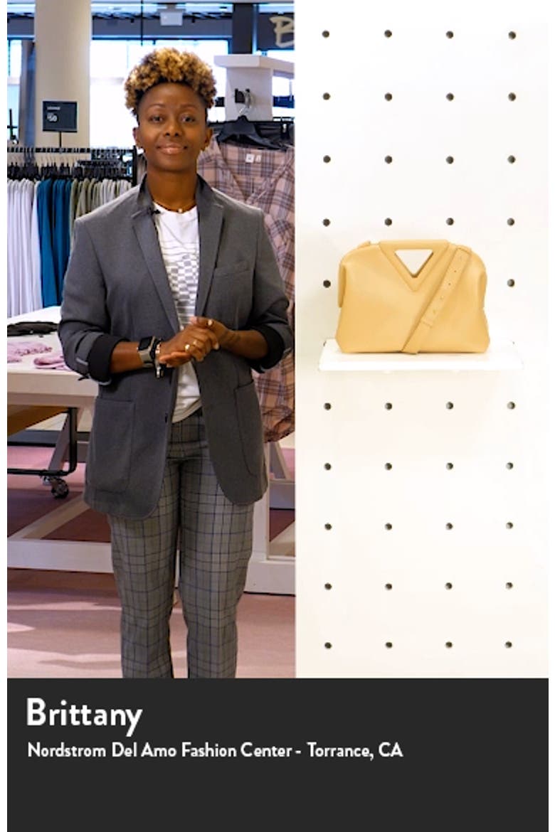 The Triangle Calfskin Leather Shoulder Bag video