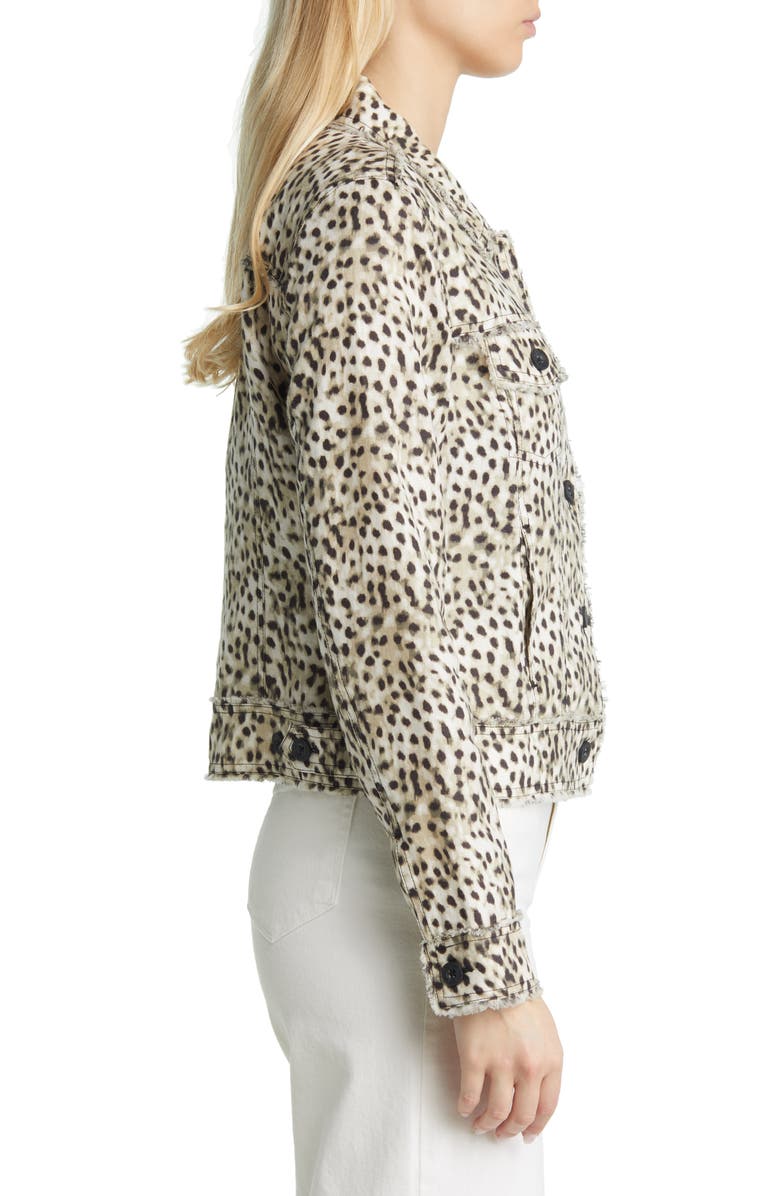 Tommy Bahama Lagoon Cheetah Print Linen Jacket, Alternate, color,