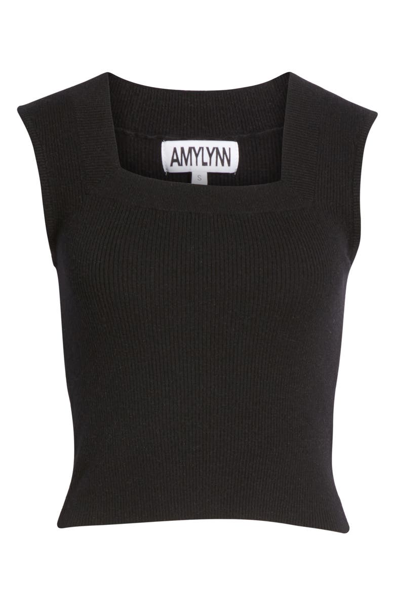 Amy Lynn Sleeveless Rib Knit Top, Alternate, color, 