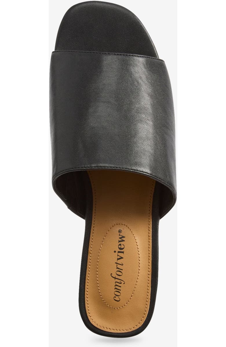 Comfortview The Sola Slip On Mule, Alternate, color, Black