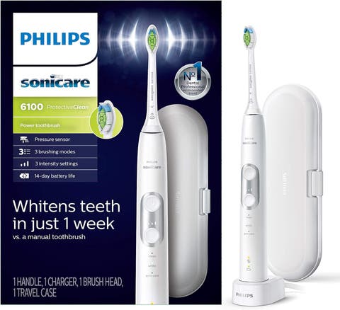 ProtectiveClean 6100 Electric Toothbrush White Case