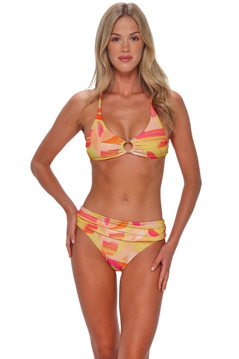 Carrie Crossback Bikini Swimsuit Top