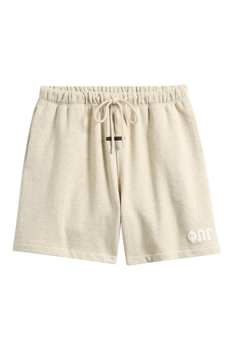 Classic Cotton Fleece Shorts, Alternate, color, WASHED VANILLA HEATHER