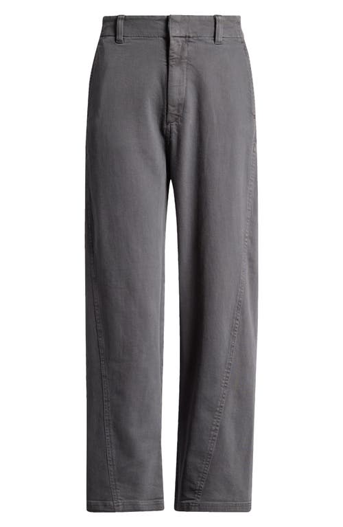 TREASURE & BOND TREASURE & BOND TWISTED LEG COTTON BLEND PANTS
