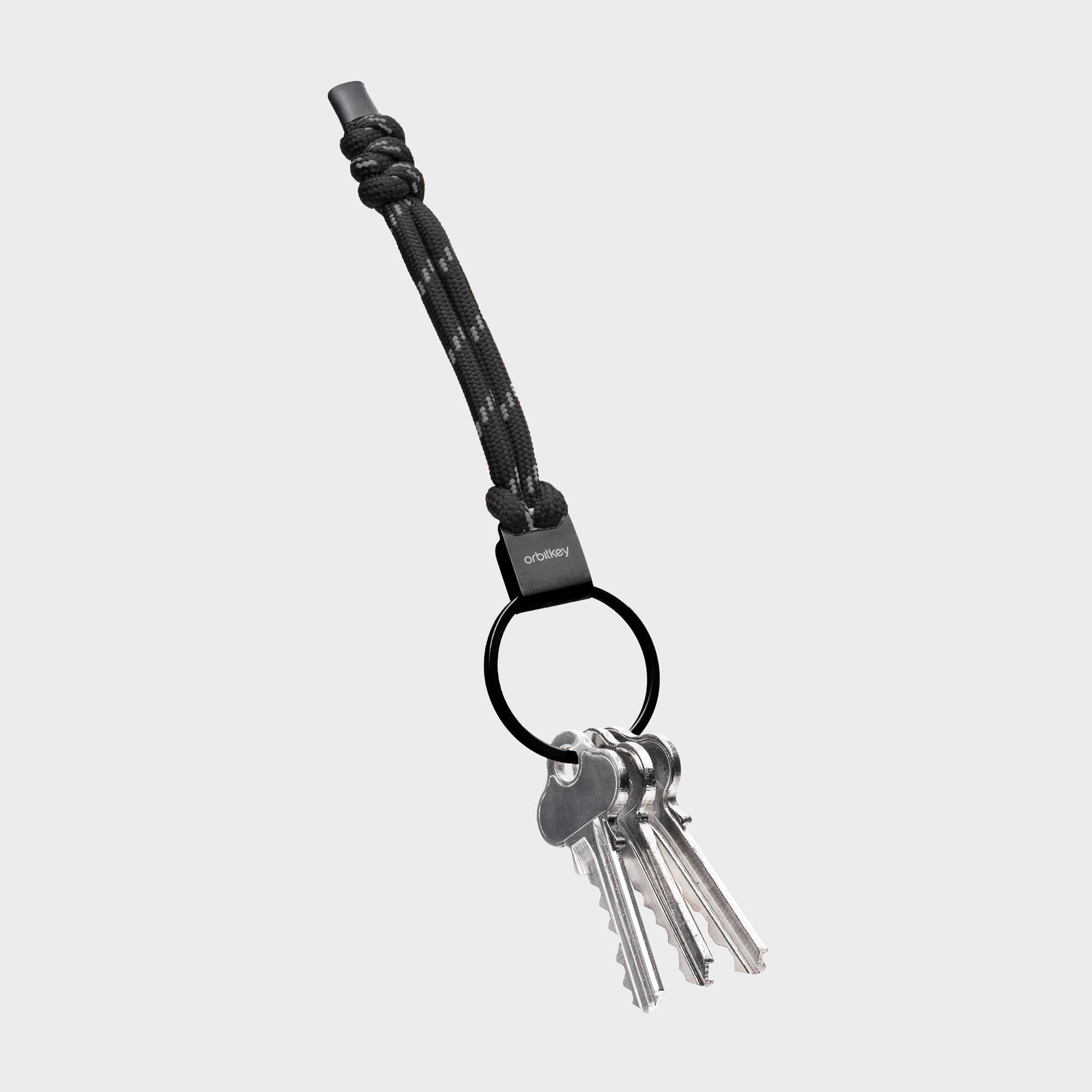 Orbitkey Loop Keychain, Main, color, Black