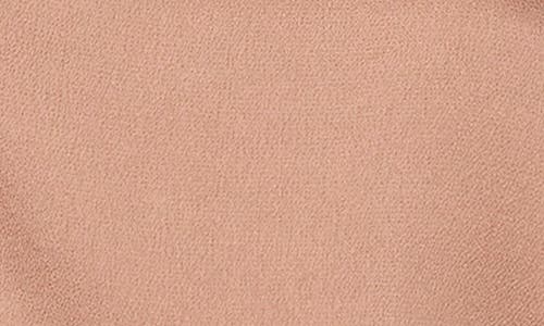 Vince Camuto Hammered Satin Sleeveless Cowl Neck Top In Brown