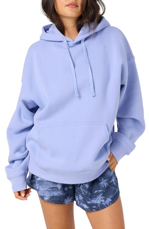 Born in the Sea Oversized Graphic Hoodie