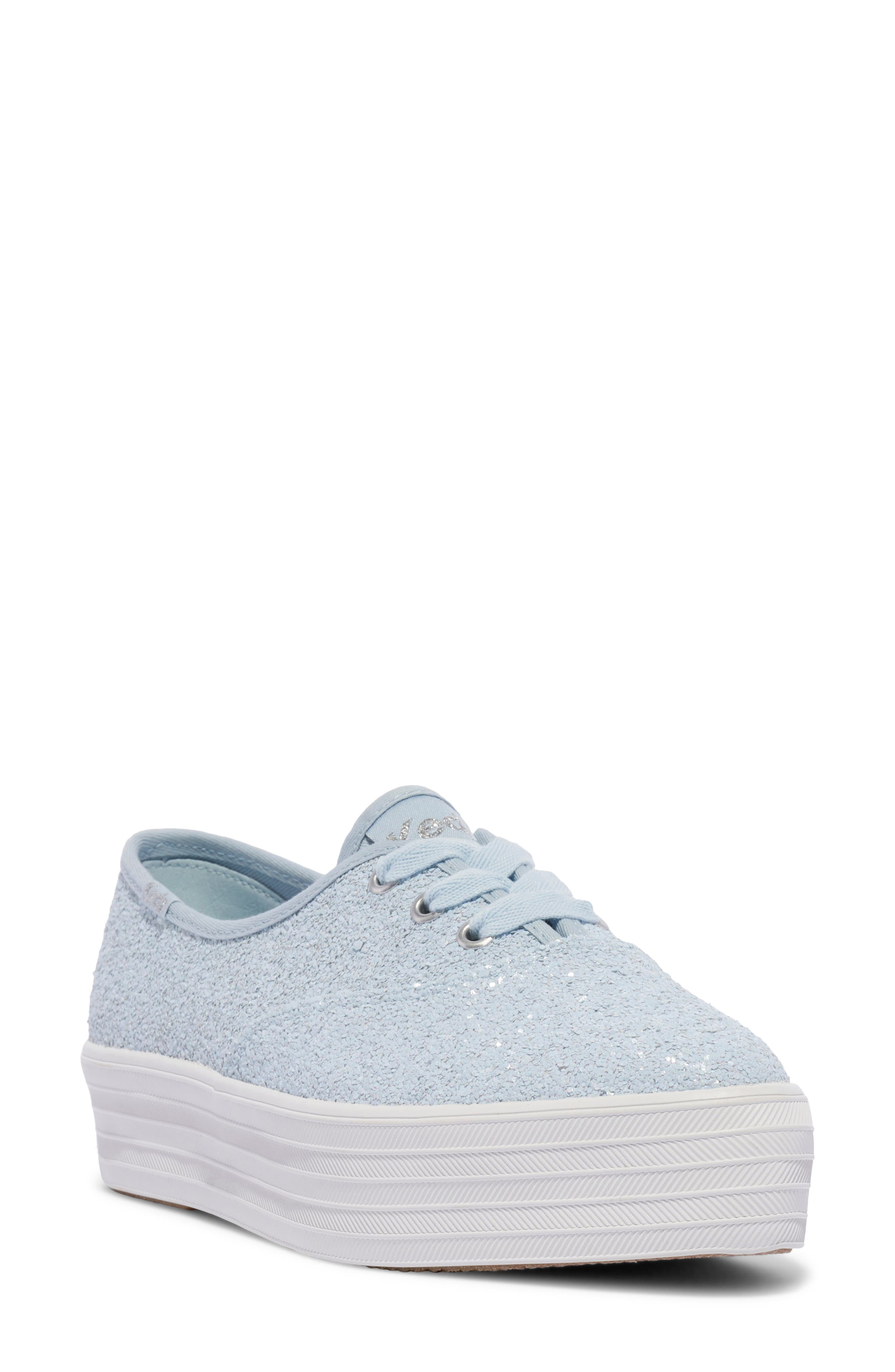 Keds<sup
®</sup
 Point Sneaker, Main, color, Blue Glitter