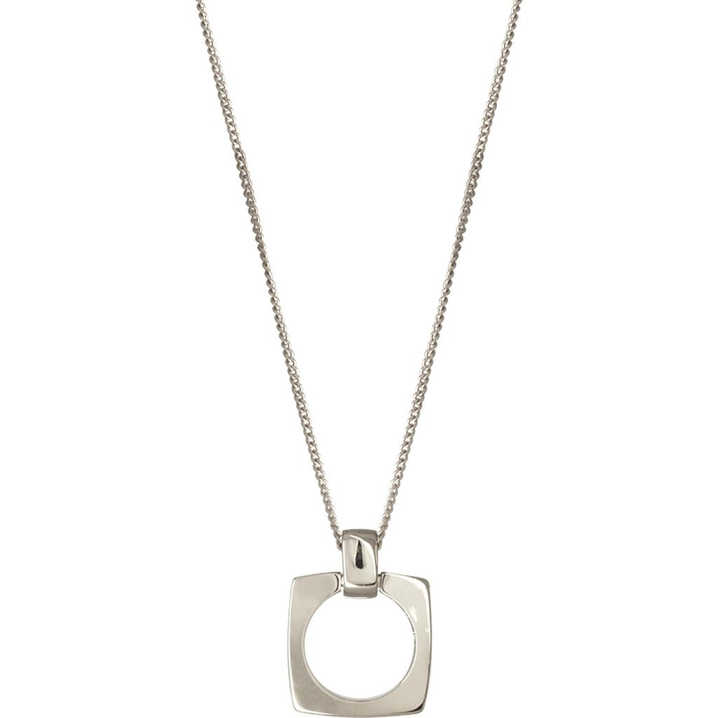Cxc Aldaba Necklace In Metallic