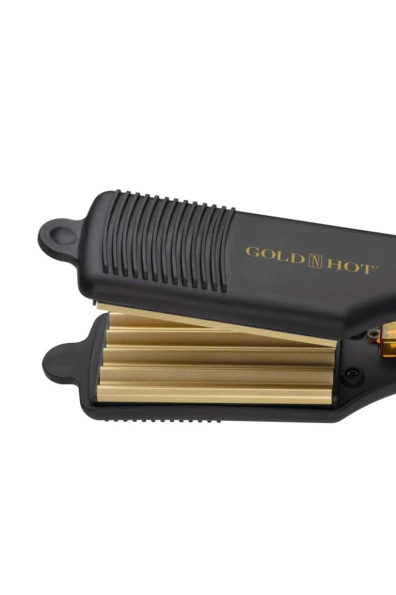 Gold N' Hot Professional 2in Crimping Iron, Alternate, color, Black