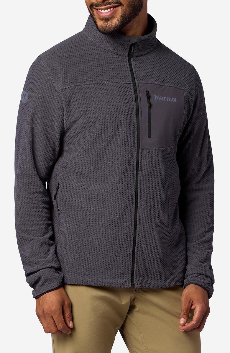 Marmot AirFleece Jacket, Main, color, Blackened