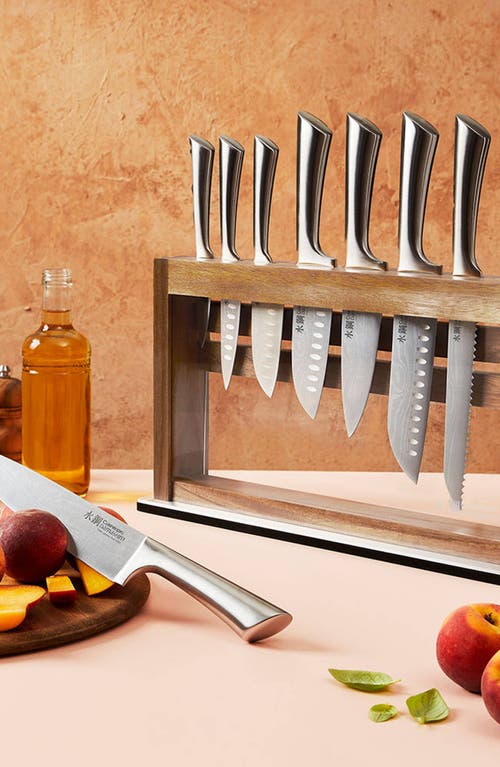 Cuisine::pro ® Damashiro® 9-piece Okada Knife Block In Silver
