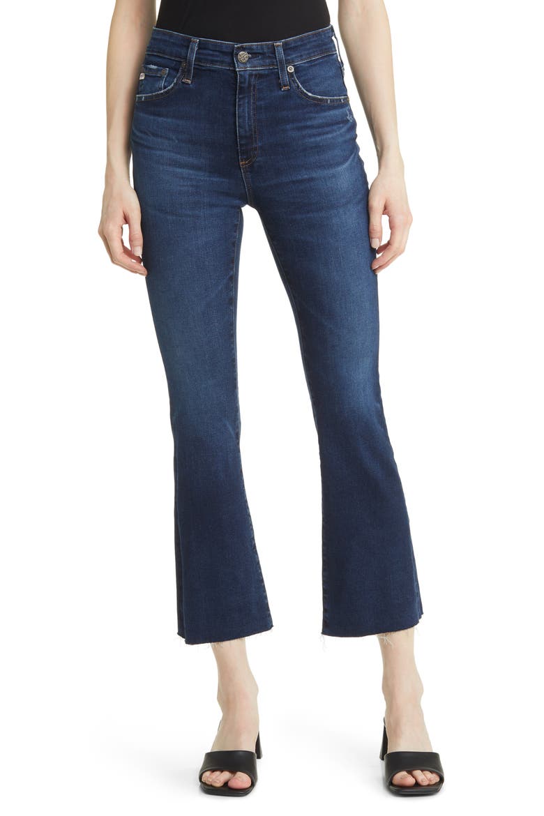 Farrah Mid Rise Crop Bootcut Jeans, Main, color, 9 YEARS CONTROL
