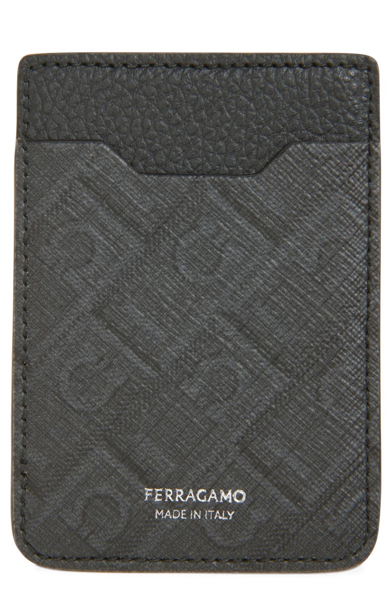 FERRAGAMO Monogram Magnetic Phone Case, Main, color, 