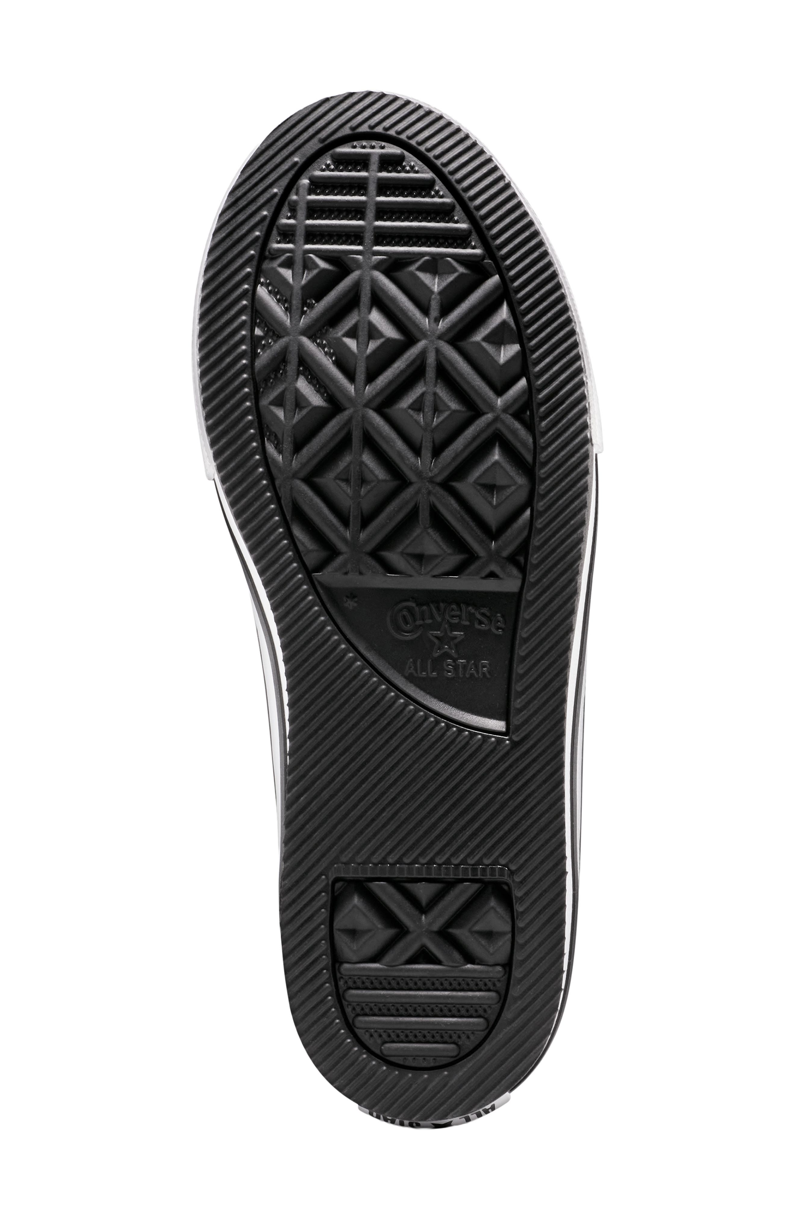 Converse Kids' Chuck Taylor All Star Lift Disco High Top Platform Sneaker, Alternate, color, Silver/ White/ Barely Grey