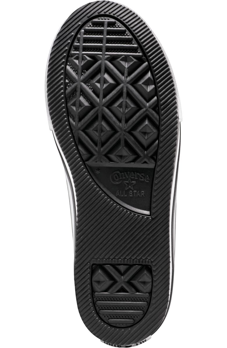 Converse Kids' Chuck Taylor All Star Lift Disco High Top Platform Sneaker, Alternate, color, Silver/ White/ Barely Grey