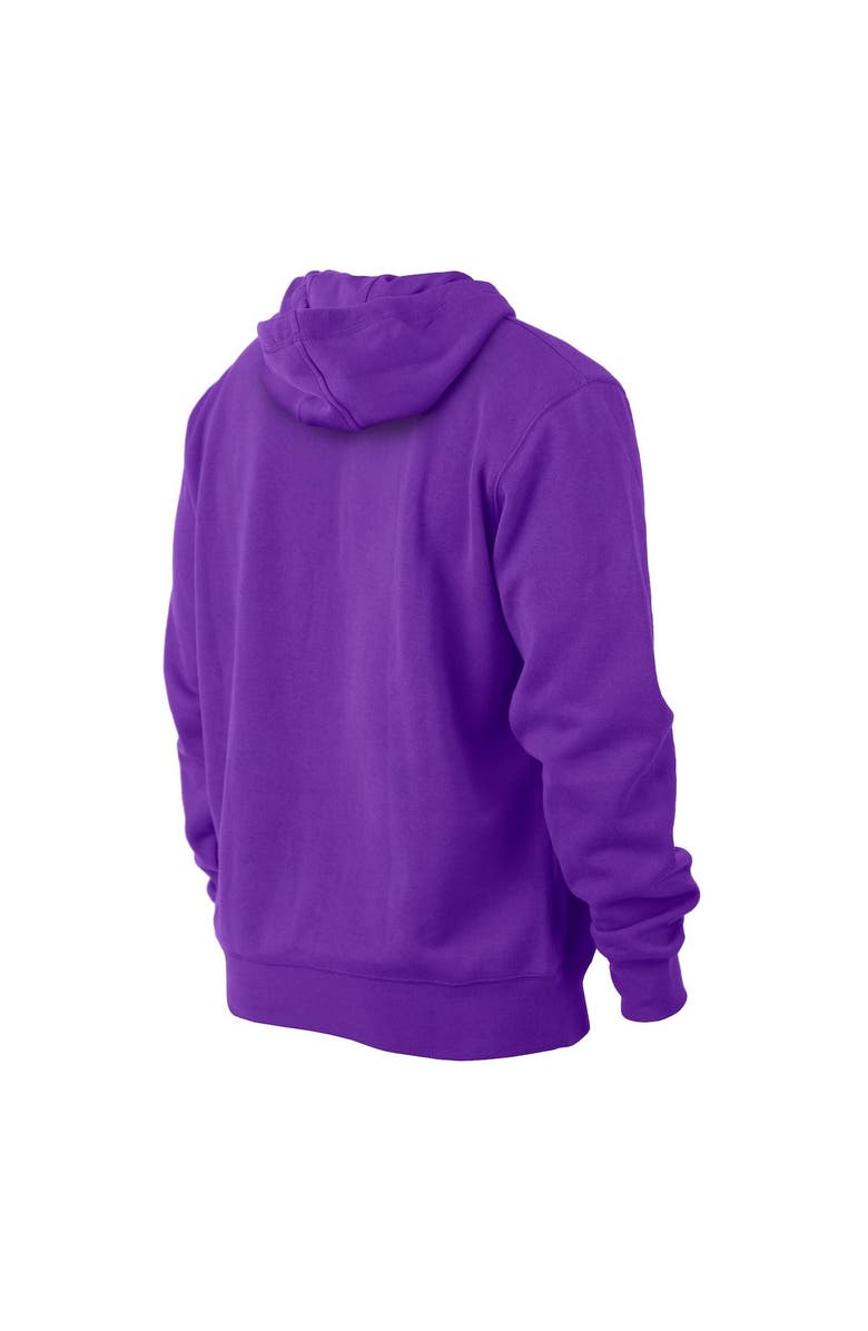 New Era Men's New Era Purple Baltimore Ravens Ink Dye Pullover Hoodie, Alternate, color, 