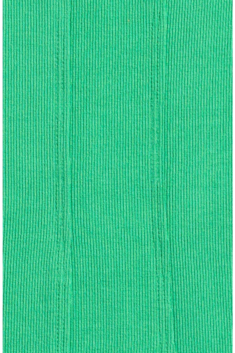 Kids' Raw Edge Rib Racerback Tank Dress, Alternate, color, SEAWEED