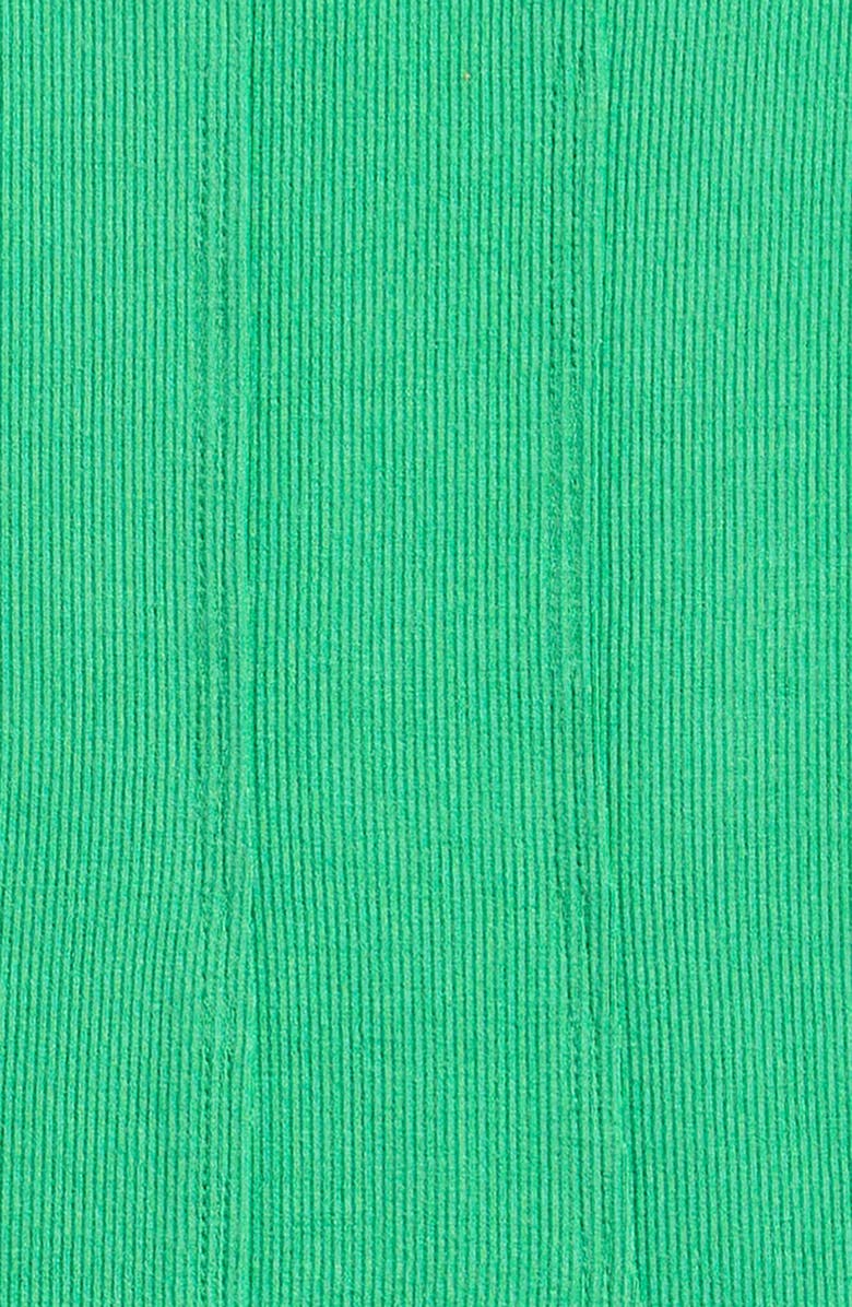 TENLY Kids' Raw Edge Rib Racerback Tank Dress, Alternate, color, Seaweed