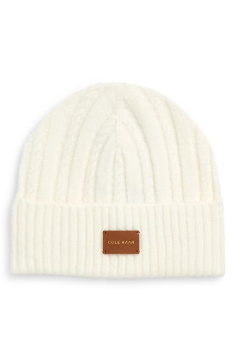 Cable Knit Cuffed Beanie