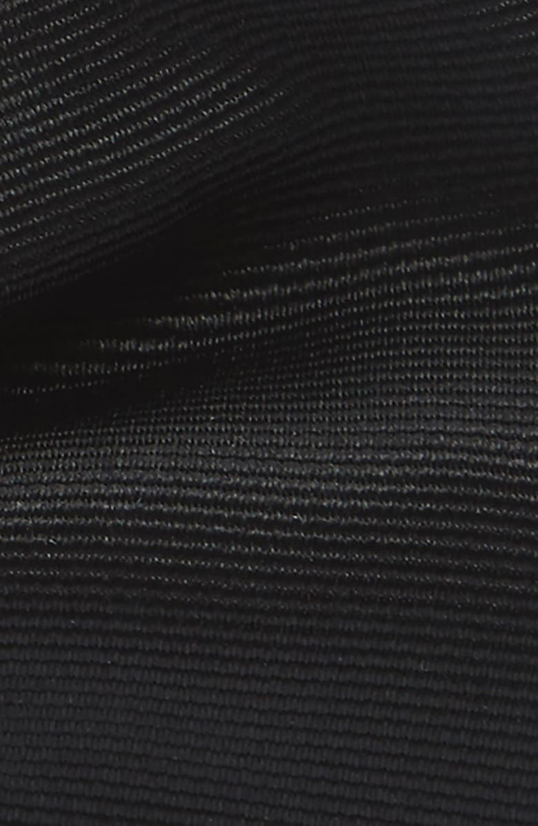 Eton Silk Grosgrain Bow Tie, Alternate, color, Black