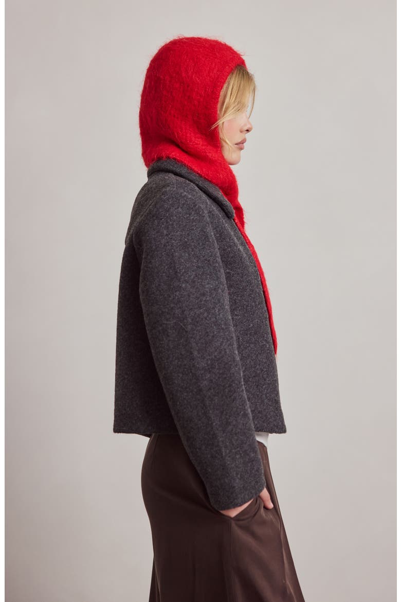 The Alpaca Bonnet, Alternate, color, FLAME RED
