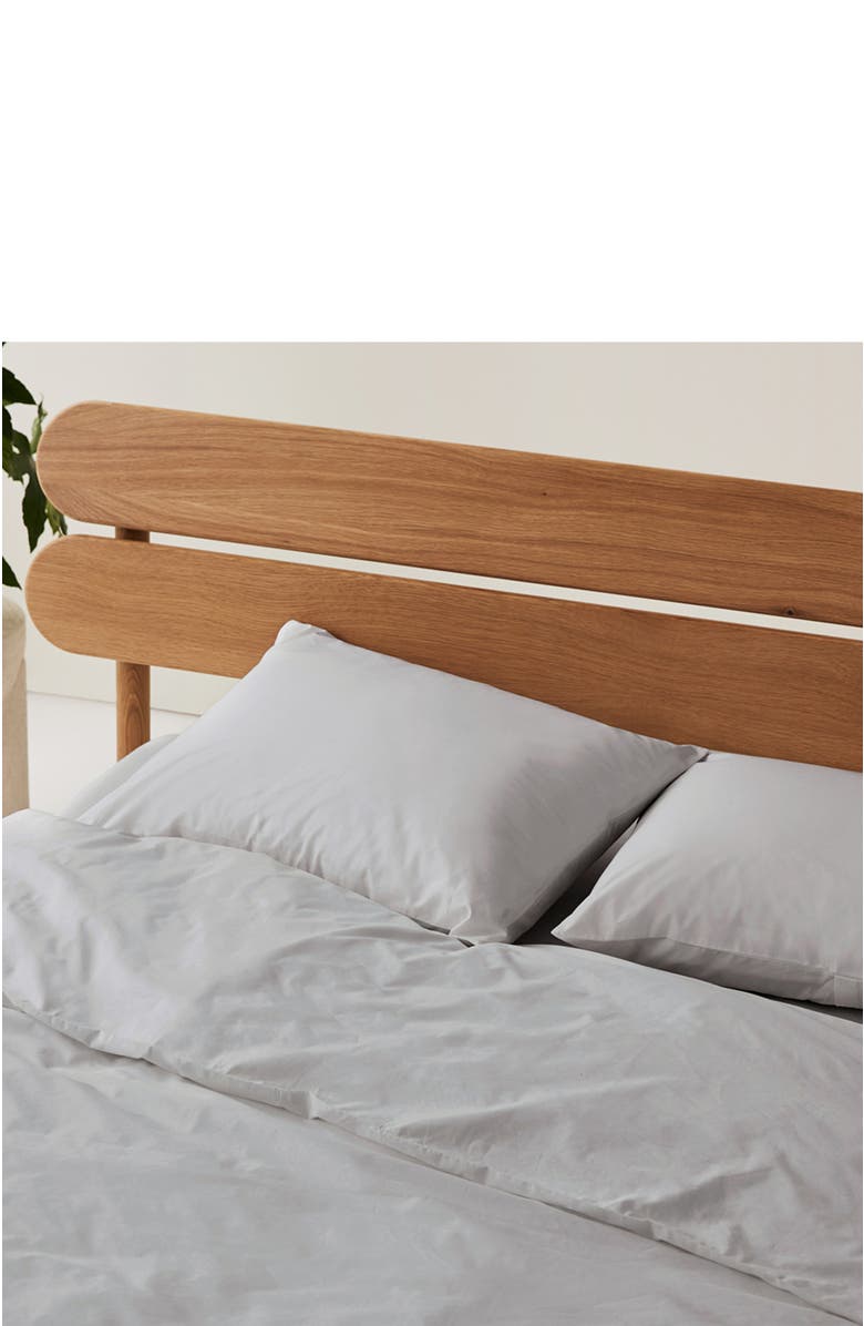 Pact Organic Cool-Air Percale Sham 2-Pack, Alternate, color, Lunar