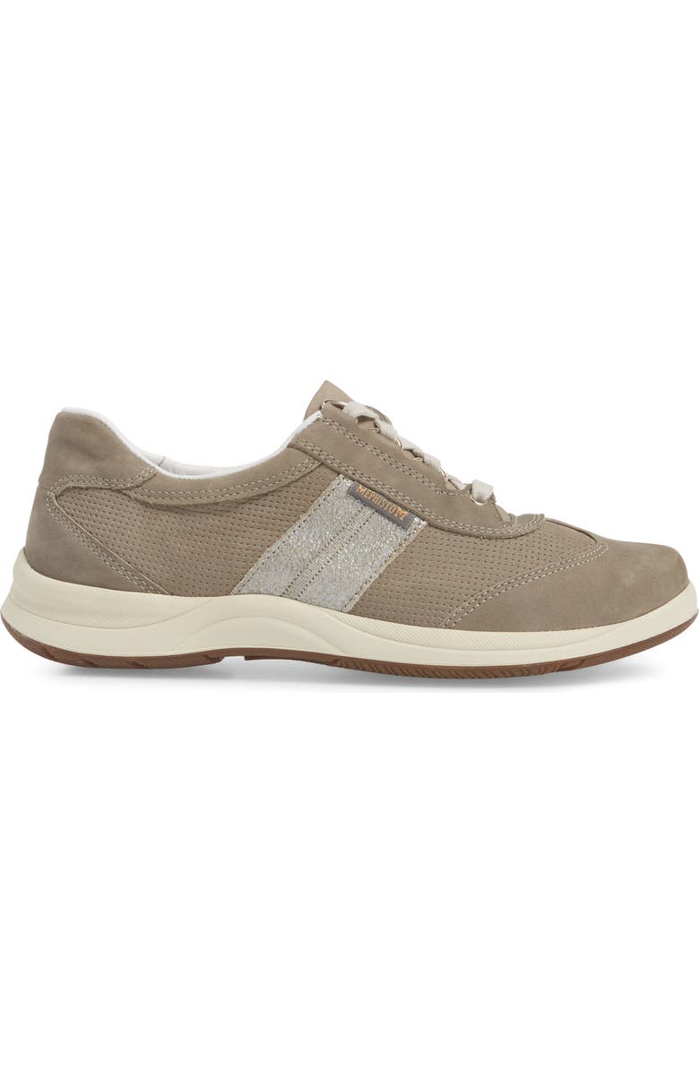 Mephisto Laser Perforated Walking Shoe, Alternate, color,