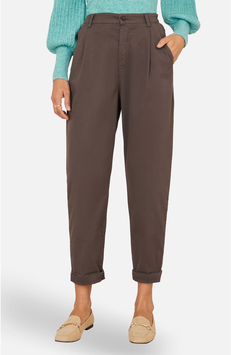 Yumi Cotton Canvas Chino Trousers, Main, color, 