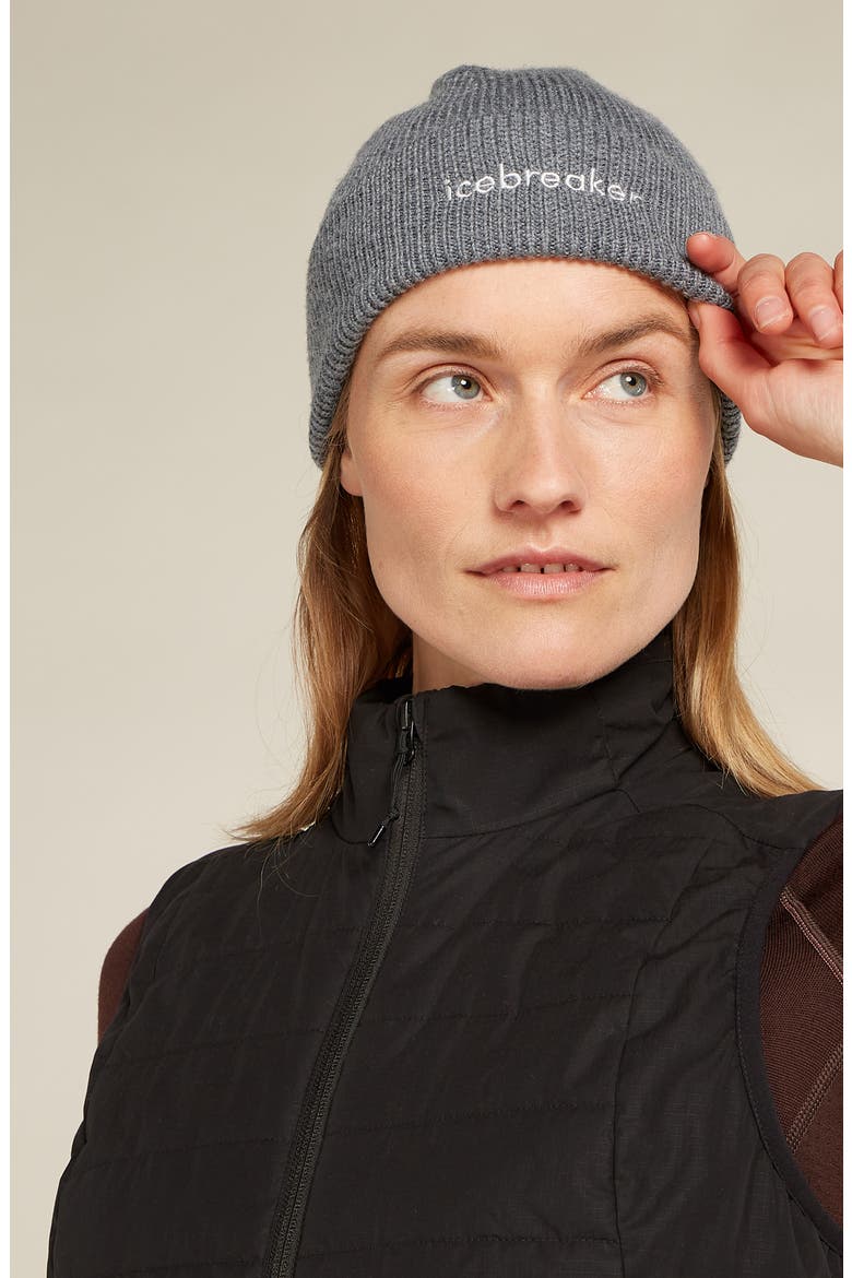 All Day Togue Merino Wool Beanie, Alternate, color, GRITSTONE HEATHER