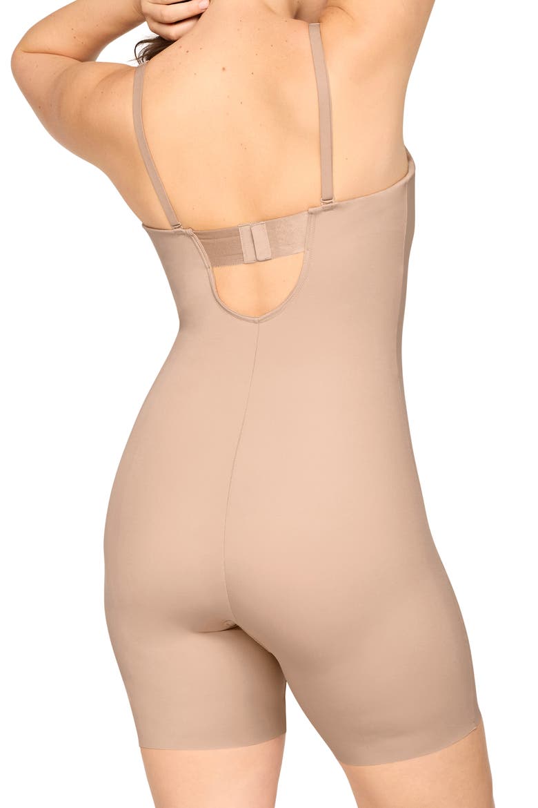 Convertible Mid-Thigh Bodysuit, Alternate, color, CHAI