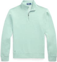 Polo Ralph Lauren Textured Double Knit Quarter Zip Pullover