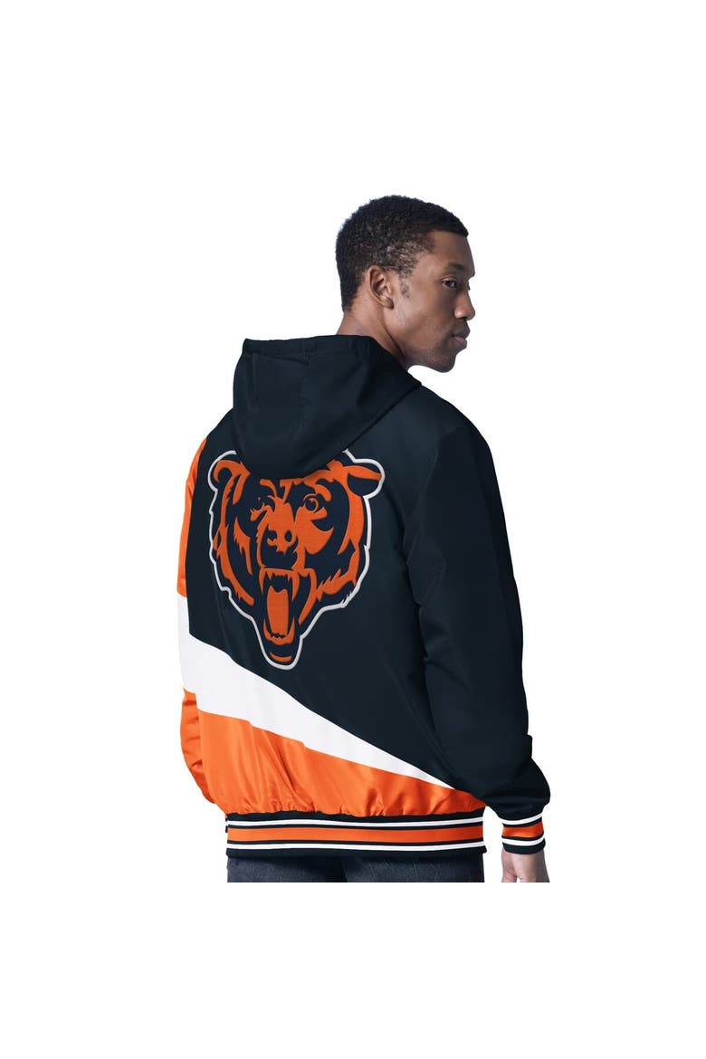 Men's G-III Sports by Carl Banks Navy/Charcoal Chicago Bears Dual Threat Reversable Full-Zip Hooded Jacket, Alternate, color, Navy