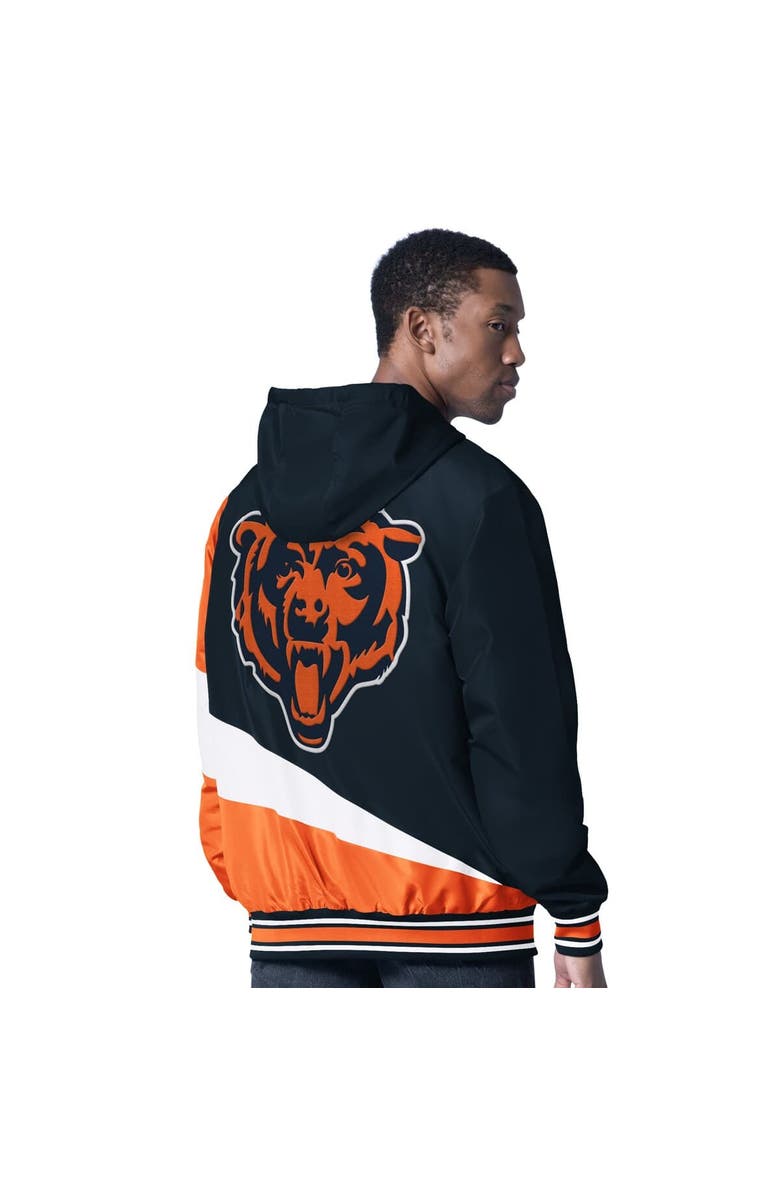 G-III SPORTS BY CARL BANKS Men's G-III Sports by Carl Banks Navy/Charcoal Chicago Bears Dual Threat Reversable Full-Zip Hooded Jacket, Alternate, color, Navy