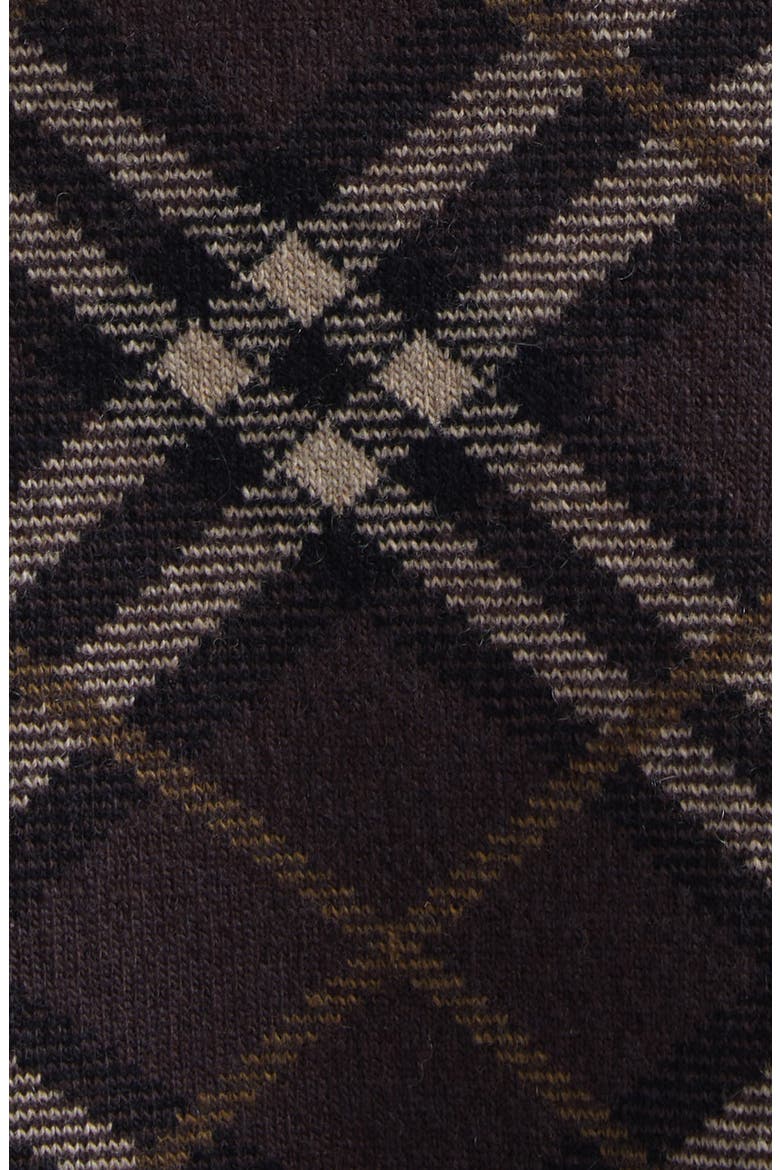 Ginny Check Knit Miniskirt, Alternate, color, TRUFFLE IP CHECK